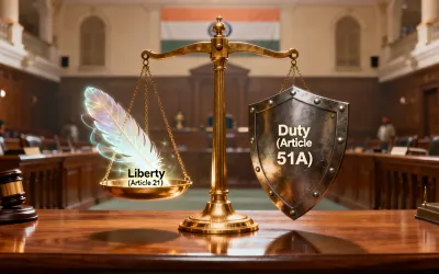 Article 21 of the Indian Constitution: Right to Life, Liberty, and the Link to Fundamental Duties